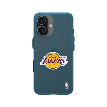 iPhone 17 Clear (相機按鈕) 夜幕藍 - NBA - Logo-洛杉磯湖人 L.A. Lakers