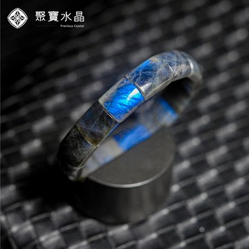 【拉長石鐲排】項鍊 手排 手珠 手鍊 原礦 紫鈦 堇青石 戒指 龍龜 耳環 聚寶水晶