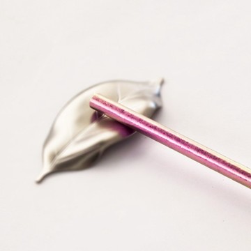 【日本製 Horie】鈦愛地球-純鈦抗菌ECO環保吸管-浪漫粉