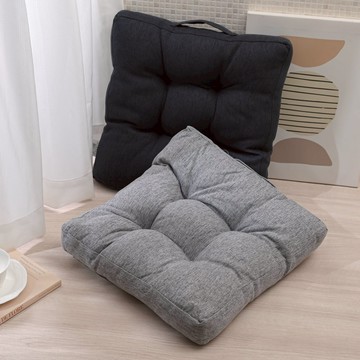 亞麻胖胖墊40*40cm-多款任選