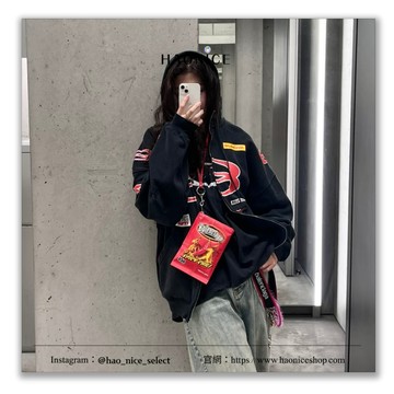 【HAO NICE】輕奢時尚上海經銷商 Balenciaga巴黎世家 大雙環 多重logo長袖外套 運動外套 連帽 拉鍊