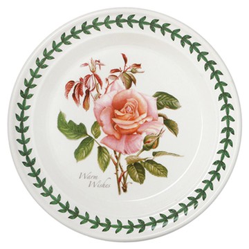 Portmeirion 波特梅里恩 Botanic Rose系列 D型小盤 (款式隨機出貨)  1個  顏色隨機  18cm