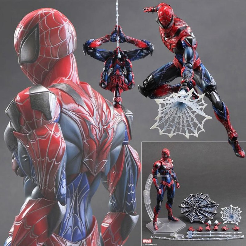 新品即納』{FIG}MARVEL UNIVERSE VARIANT プレイアーツ改 スパイダーマン フィギュア  スクウェア・エニックス(20150814) | LINEブランドカタログ