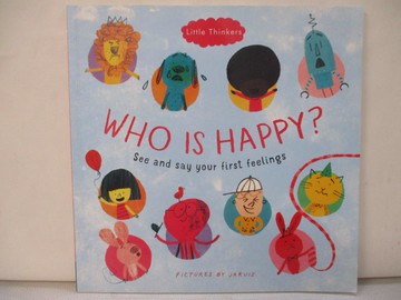 【書寶二手書T3／少年童書_UMN】Who Is Happy？(平裝本)_Jarvis