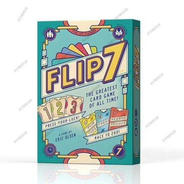 ✨ 限時下殺✨翻轉桌遊卡牌flip7休閒娛樂聚會運氣英文版多人桌面歡樂遊戲
