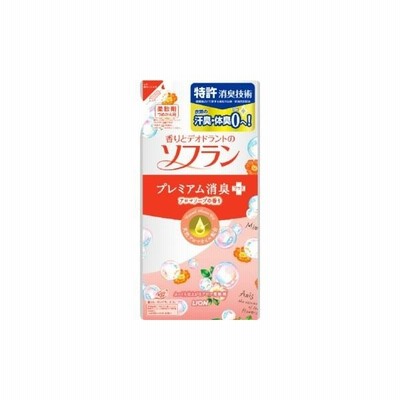 香りとデオドラントのソフラン プレミアム消臭プラス アロマソープの香り つめかえ用 ４８０ｍｌ 通販 Lineポイント最大0 5 Get Lineショッピング