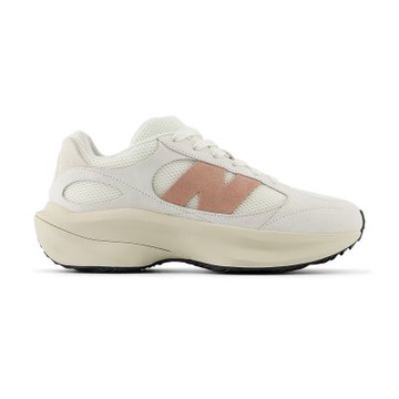 New Balance WRPD RUNNER 女鞋 白粉橘色 麂皮 復古 運動 慢跑鞋 UWRPDWHB
