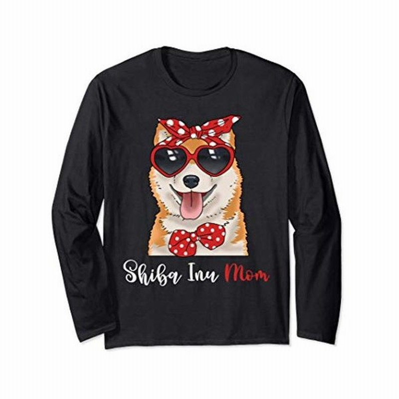 柴犬ギフト女性柴犬ママガールズ犬柴犬 長袖tシャツ 通販 Lineポイント最大0 5 Get Lineショッピング