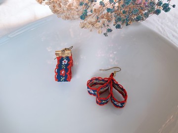狂想曲 | 緞帶耳環 耳夾