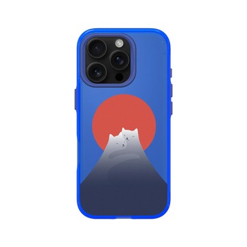 iPhone 16 Pro Clear 激光藍 - ilovedoodle (Lim Heng Swee) - Cat Landscape - 日出