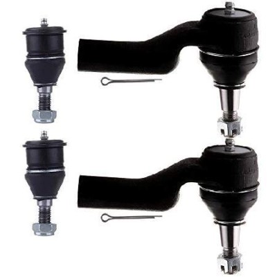 OCPTY - New 4-Piece fit for 1995-2002 for Lincoln Continental-2 Front Outer Tie Rod Ends 2 Lower Ball Joints