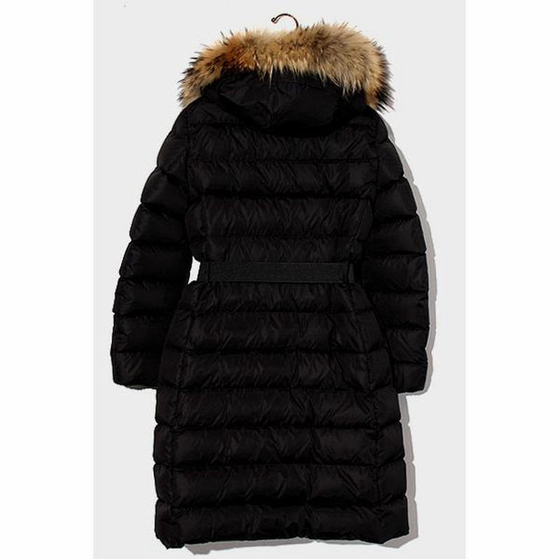 中古 美品 MONCLER モンクレール KHLOE ラクーンファー ダウンコート ...