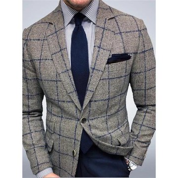 2023秋季新品時尚多色休閑西服男上衣Fashion casual suit jacket