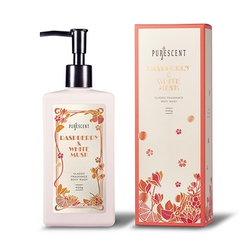 ✈海外專區✈PURESCENT經典沐浴乳(覆盆子X白麝香)450g(效期2025.09)
