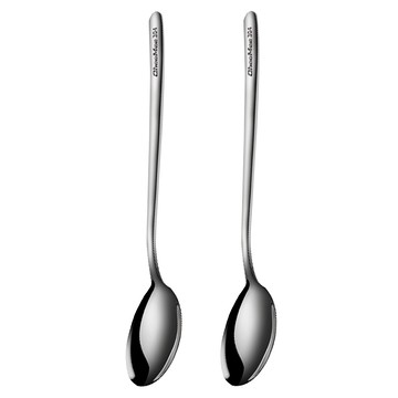 瑞典廚房 加厚 304不鏽鋼 點心匙2件組 S(17cm)  1組  2支點心匙  銀色