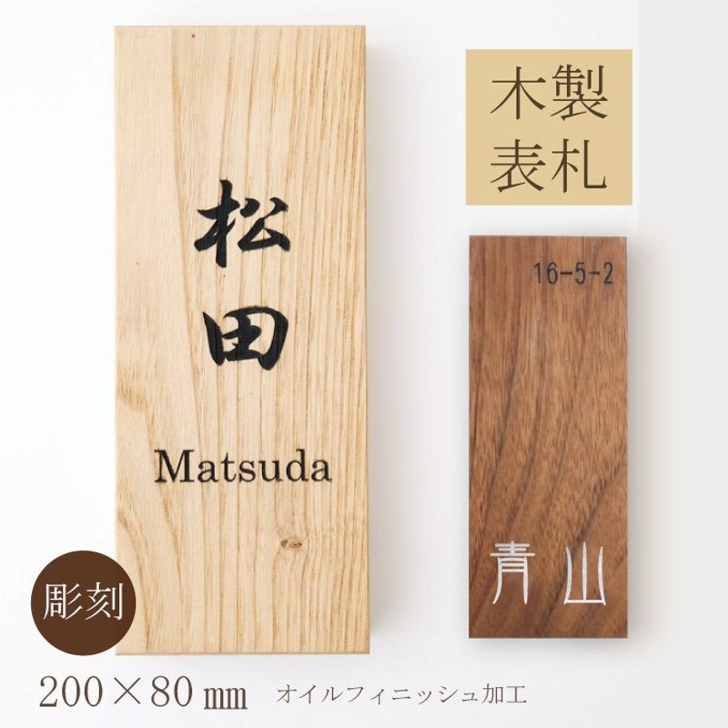 誕生日/お祝い 表札 木製 戸建 玄関用 天然銘木 木製浮き彫り ケヤキ7寸浮かし彫り ホームサイン 表札辞典 風水表札 