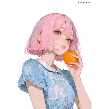 【8 月新款】07-139-0194 人物貼紙 簡約夏日女孩