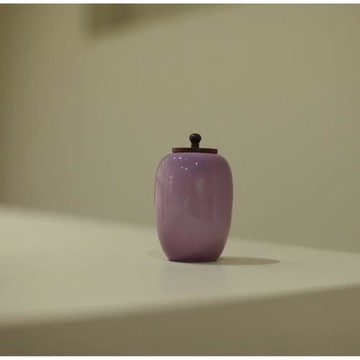 |勿念|《云霞紫》茶藝小茶倉 茶葉罐特小號 紫色