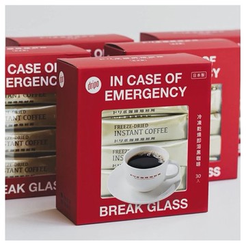 Dripo~咖啡焙煎所即溶黑咖啡(2gx30條)