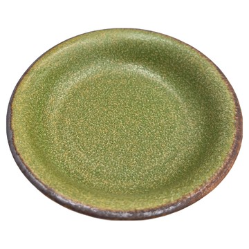 Ko-Hyo 小兵製陶所 醬料碟 日本美濃燒 8cm陶瓷碟  草綠色  8 x 1.8cm  1個