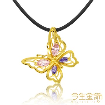 今生金飾 金色甜蜜墜 (時尚黃金墜飾)