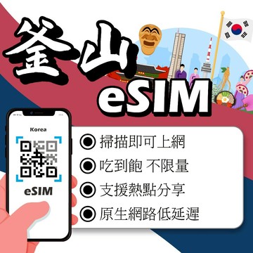 韓國eSIM｜ 24H在線發貨 網卡 韓國esim卡 韓國上網 esim韓國 吃到飽 不降速