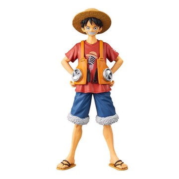 萬代正版 眼鏡廠海賊王 DXF 偉大航路 RED劇場版 路飛 景品手辦