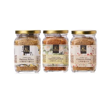 【尋蜜趣】台灣嚴選蜂花粉250g任選3入組(埔鹽花粉*1/阿里山花粉*2)