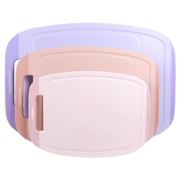 NEOFLAM 台灣原廠公司貨 BIJU系列 PP砧板3件組 夢幻雪酪  1入  砧板 大 + 砧板 中 + 砧板 小