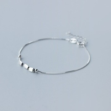 925純銀手鍊 手環-韓版精緻優雅氣質七夕情人節禮物女飾品73dp15【獨家進口】【米蘭精品】