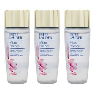 ESTEE LAUDER雅詩蘭黛 微分子肌底原生露30ml*3 (櫻花輕盈版)