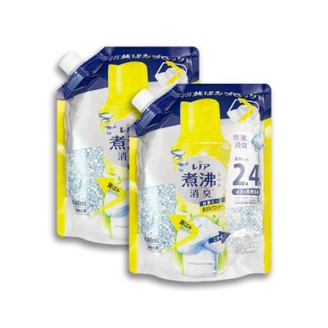 (2袋任選超值組)日本P&G-Lenor煮沸般超消臭筒槽防霉護色衣物芳香顆粒香香豆補充包1040ml/袋(衣領袖口防泛黃香氛豆,毛巾蓬鬆吸水性增強留香珠,織品除悶臭)