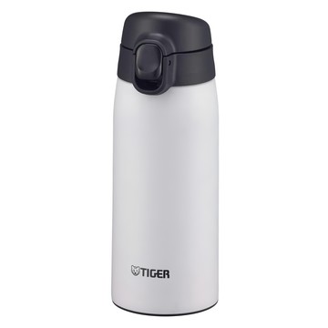 TIGER 虎牌 彈蓋型保溫保冷杯 MCT-K035 BIO GUARD 抗菌防護PLUS 雪霜白  1個  350ml