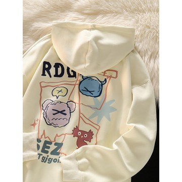 多巴胺穿搭！帽t 連帽衛衣 衣服帽t 韓版上衣 帽t 韓國 oversize 長袖 寬鬆帽踢 秋冬上衣 韓版衣服