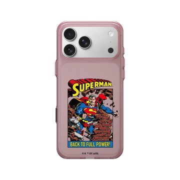 iPhone 17 Pro Max Clear (相機按鈕) 晶醺玫 - Superman - Superman-殺出重圍