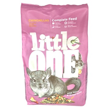 Little one 龍貓飼料 2.3kg 完整配方 含天然纖維、維生素、礦物質 促進消化 減少異味  1袋