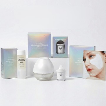 MEDITHERAPY 白玉冰晶亮白組 亮白貼片+菸鹼醯胺精華+蕃茄乳霜 ｜15%菸鹼醯胺 法令紋 魚尾紋｜韓國製