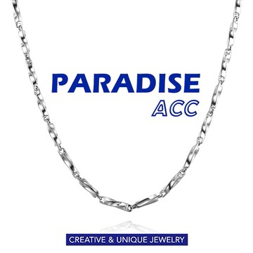 PARADISE 百搭 基礎款 莫比烏斯 鈦鋼 項鏈 冷淡風 316L 醫療鋼 不掉色 不過敏