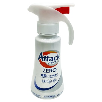 Attack 一匙靈 ZERO洗衣精 按壓式 400g  1瓶