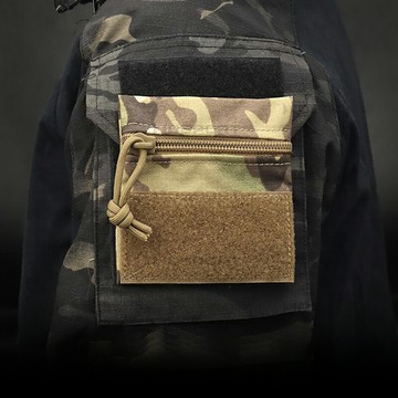 小鋼蝎 戰術雜物包 魔術貼面便捷使用通用收納袋糖果包三尺寸可選