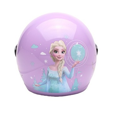 EVO 安全帽 CA-002 CA-003 冰雪奇緣5 紫色 半罩 卡通圖案 兒童帽