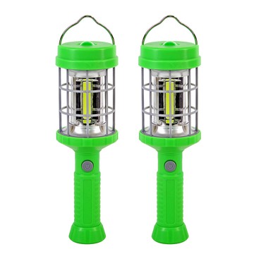 TheLife嚴選 三段調光3W COB LED 磁吸式手電筒2入(工作燈/警示燈/露營燈)