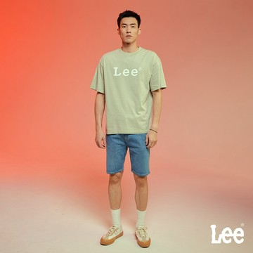 Lee 901 涼感 彈性牛仔短褲 男 淺藍洗水 LL22011077Y