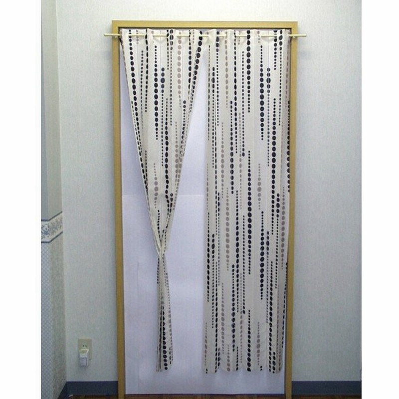 丈調整自由 アコーディオンのれん ドットストライプ 和のれん 暖簾 目隠し カーテン 間仕切り おしゃれ 145 175cm 和室 通販 Lineポイント最大get Lineショッピング