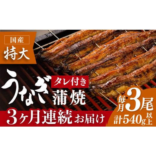 ふるさと納税 佐賀県 吉野ヶ里町 お店と変わらない味！？ふっくらジューシーのこだわりうなぎ国産うなぎ蒲焼 3枚セット [FAD006]