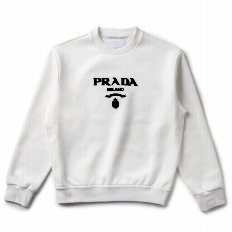 SALE】プラダ/PRADA トレーナー アパレル メンズ スウェット BIANCO ...