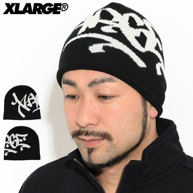 エクストララージ ニット帽 X-LARGE メンズ グラフィティ ロゴ