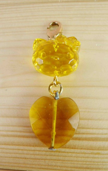 【震撼精品百貨】Hello Kitty 凱蒂貓 KITTY吊飾拉扣-黃金運 震撼日式精品百貨