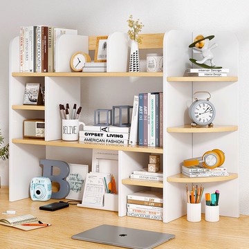 整理盒 層架 置物架 收納架 抽屜櫃 收納盒 書架 桌面書架學生宿捨收納架小型桌上置物架臥室辦公室書桌小書櫃架子 ITF