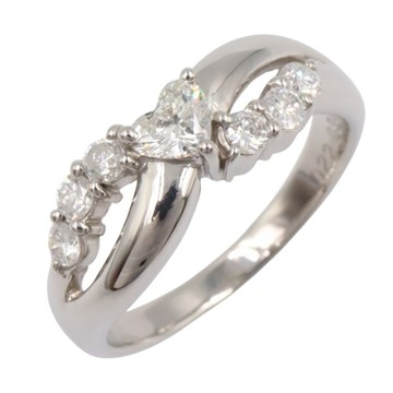 JEWELRY 無品牌珠寶 PT900鉑金 鑽石戒指 10 【二手名牌BRAND OFF】